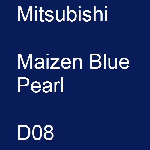 Mitsubishi, Maizen Blue Pearl, D08.